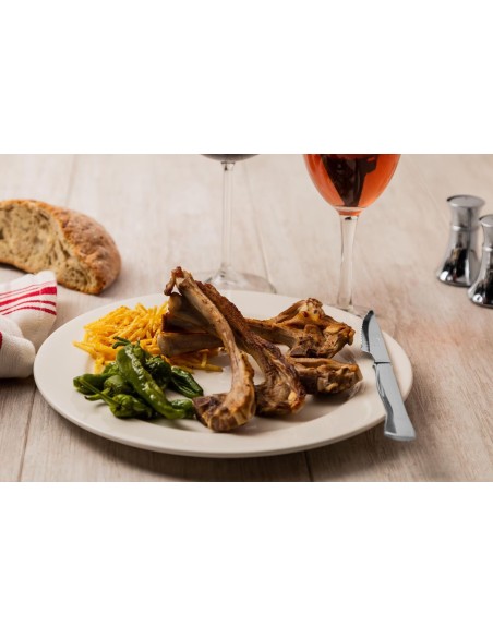 Cuchillo Chuletero Curvo Acero Inoxidable Plateado 22 Cm Arcos | Pilsa