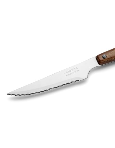 Knife Pulling Stainless Steel Nitrum Brown Wood 21.5 cm Arcos | Pilsa