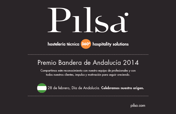 Recibimos el premio Bandera de Andalucía 2014