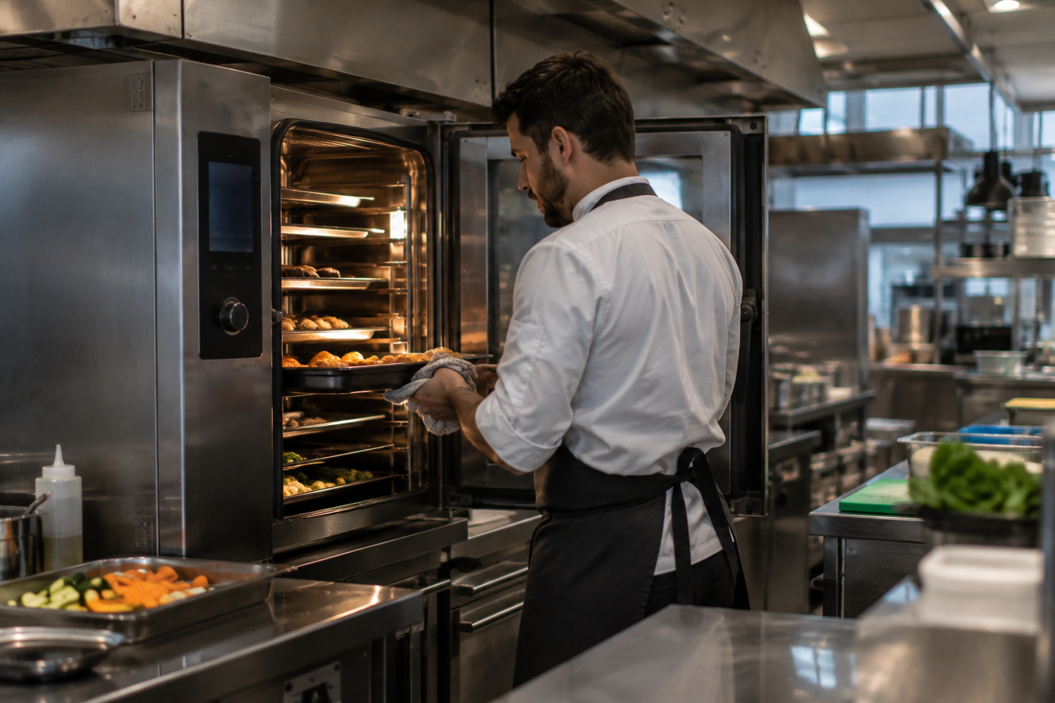 Horno industrial profesional en cocina de hostelería | Pilsa